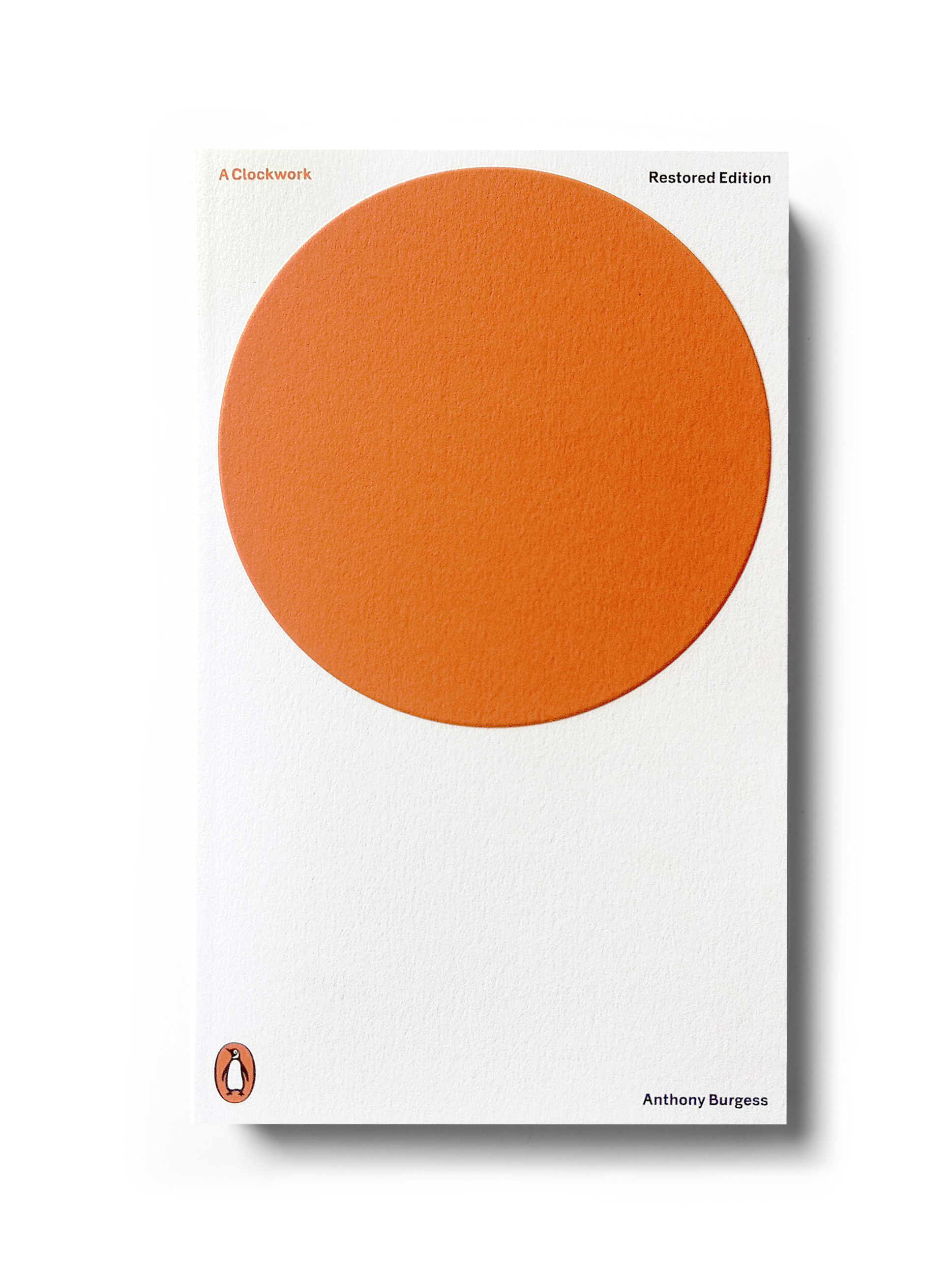  A Clockwork Orange by Anthony Burgess - Art Direction: Jim Stoddart Design: Jonathan Barnbrook  &nbsp; 