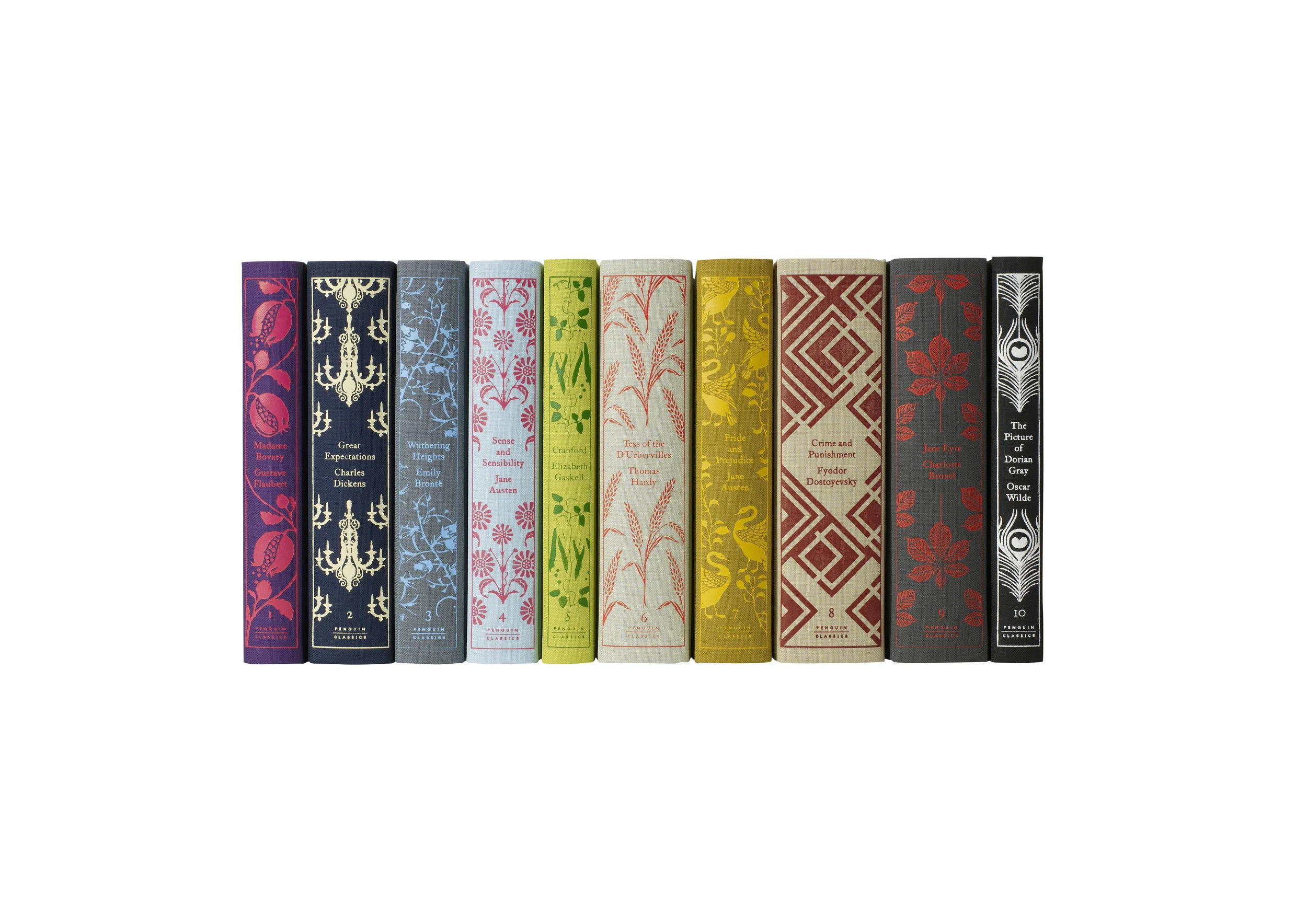 Penguin Clothbound Classics - Art Direction: Jim Stoddart Design: Coralie Bickford-Smith 