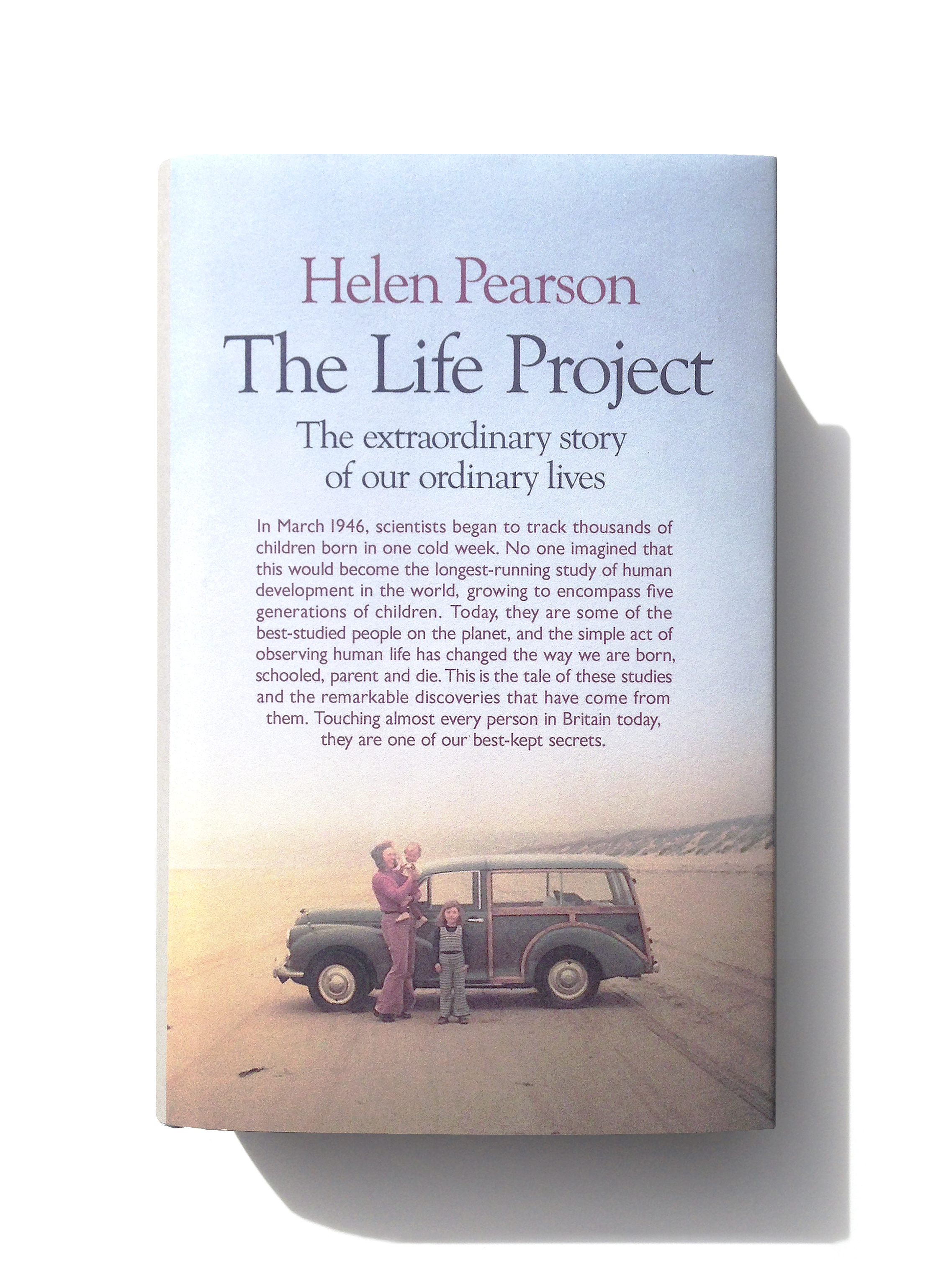  The Life Project by Helen Pearson - Cover photograph: Peter Stoddart  &nbsp; 