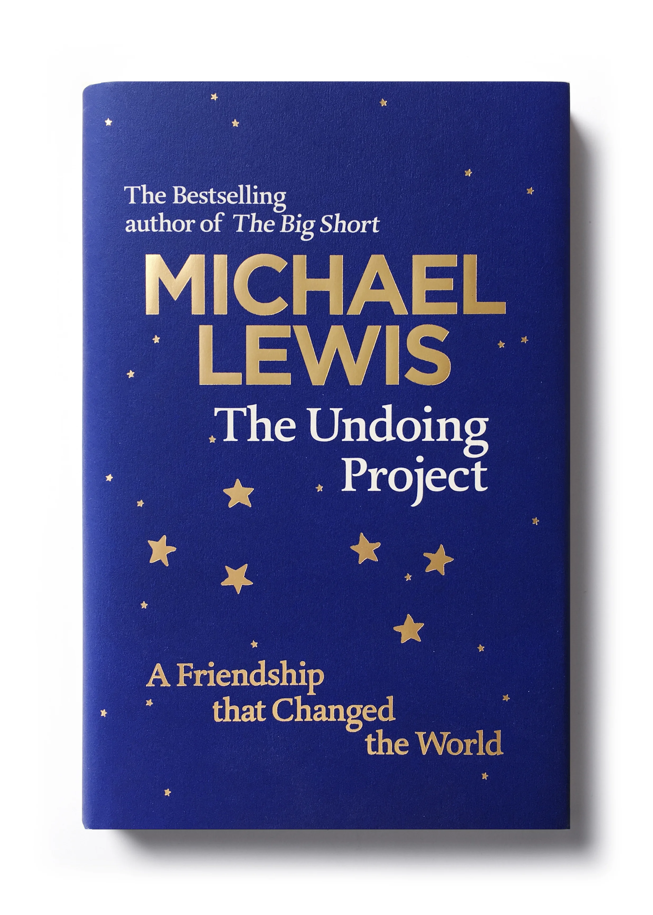 The Undoing Project by Michael Lewis - Design: Jim Stoddart