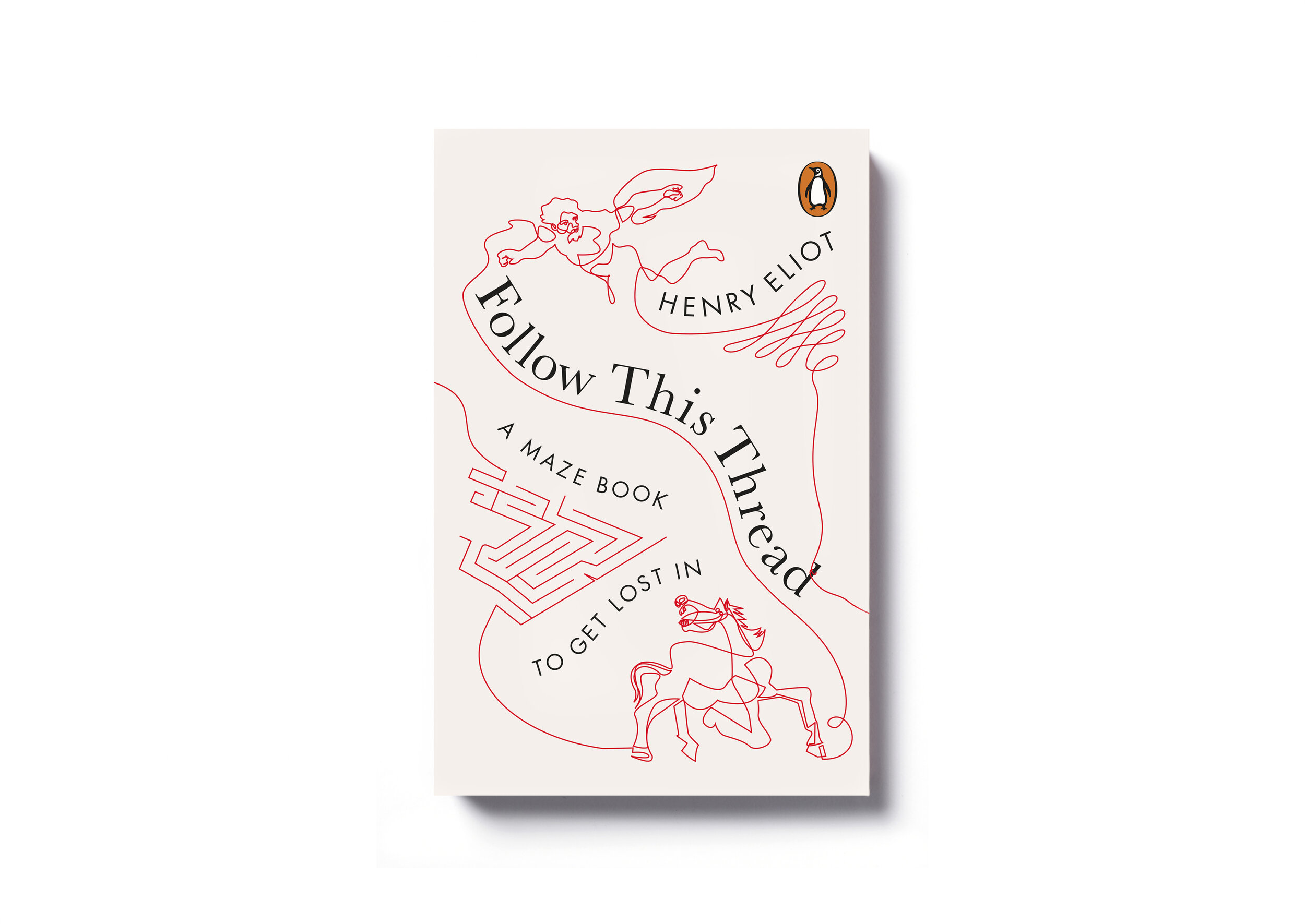 ‘Follow This Thread’ by Henry Eliot - A maze book to get lost in - Design: Jim Stoddart Illustration: Quibe 