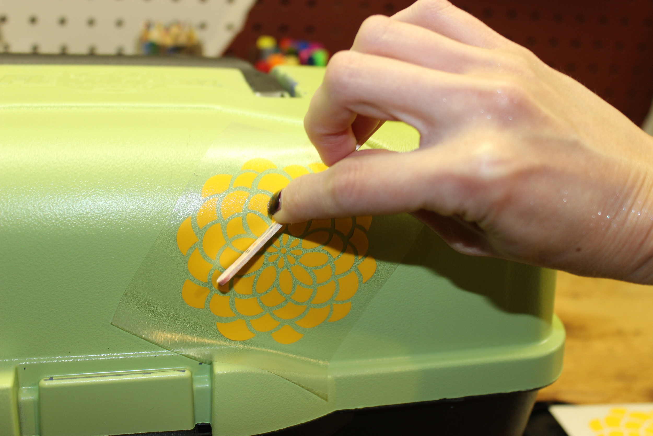 Tedious yes, but with patience the decals added some feminine flare!
