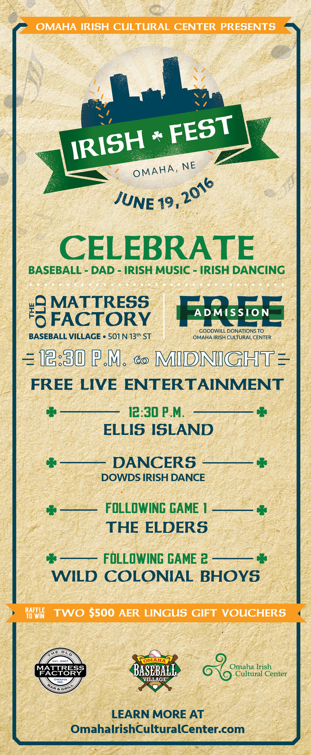 IRISH FEST 2016! - JUNE 19!