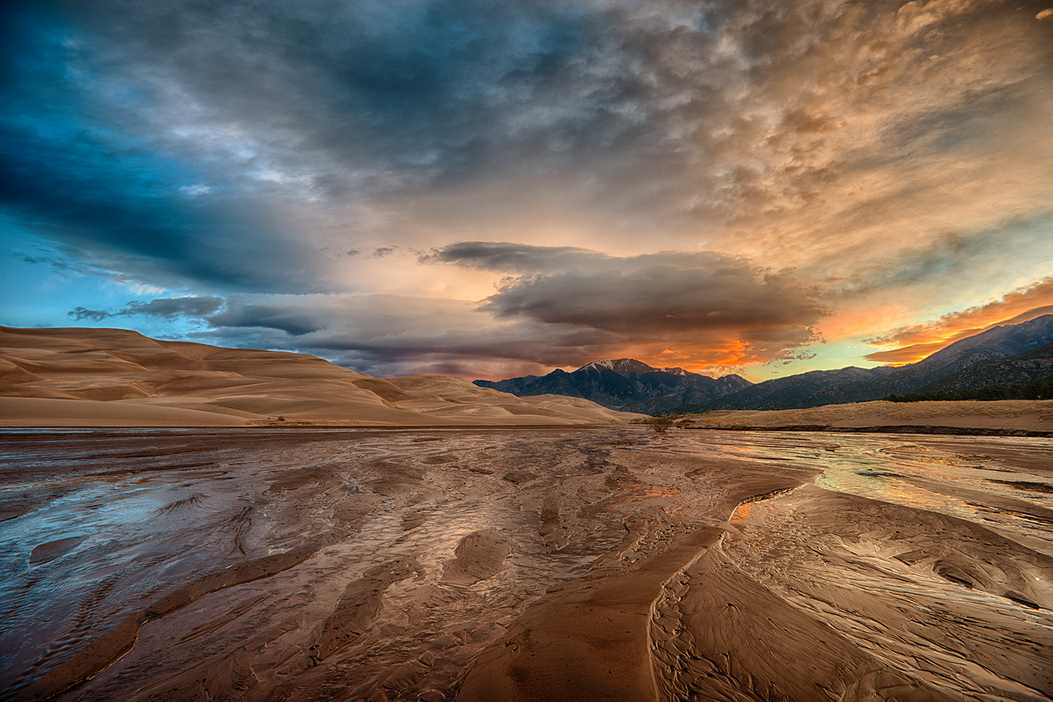 "Sunrise at the Dunes"