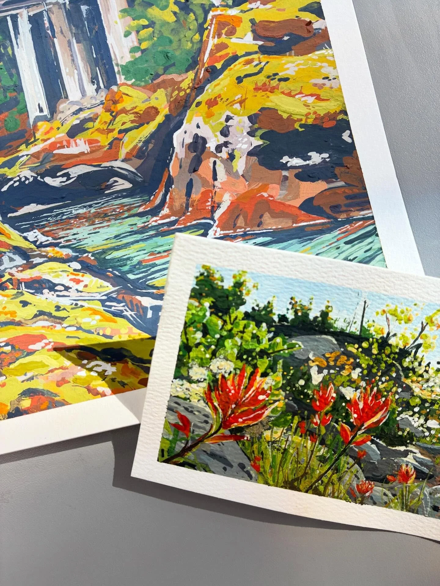 The natural light in our studio shifts throughout the year, and we adjust our color balancing locations with it. By working in both natural and mixed light, we color balance with real world lighting conditions in mind. This means your piece feels at 