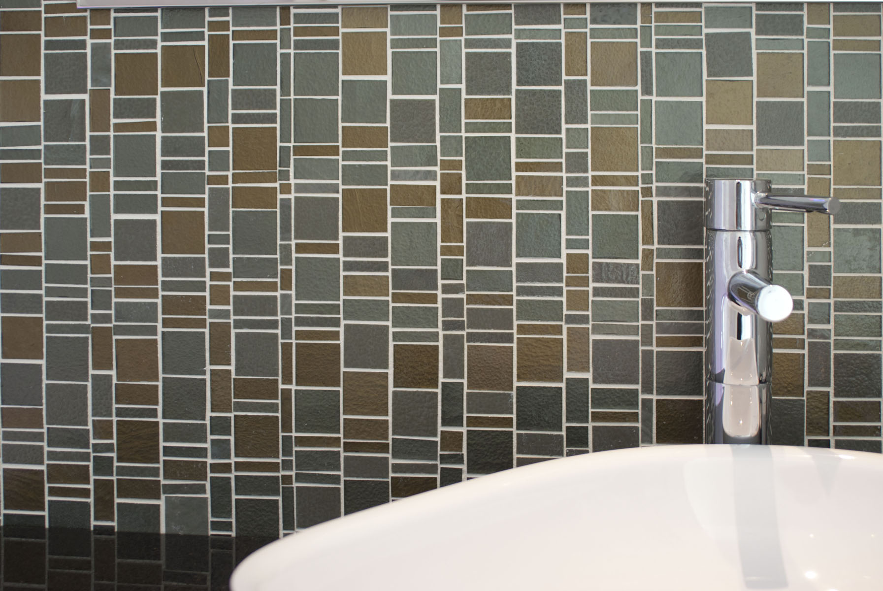 Liberty Dove glass mosaic from Trend