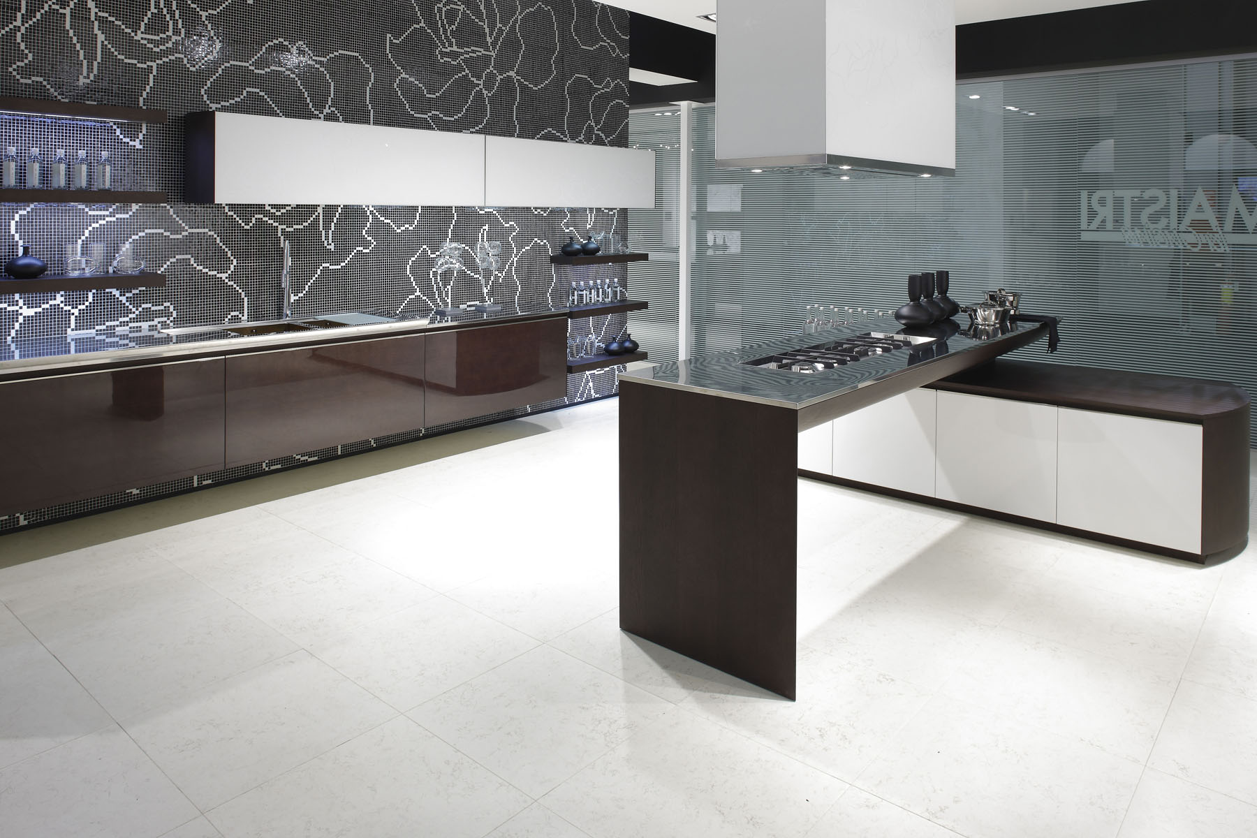 Trend - glass mosaic wallpaper