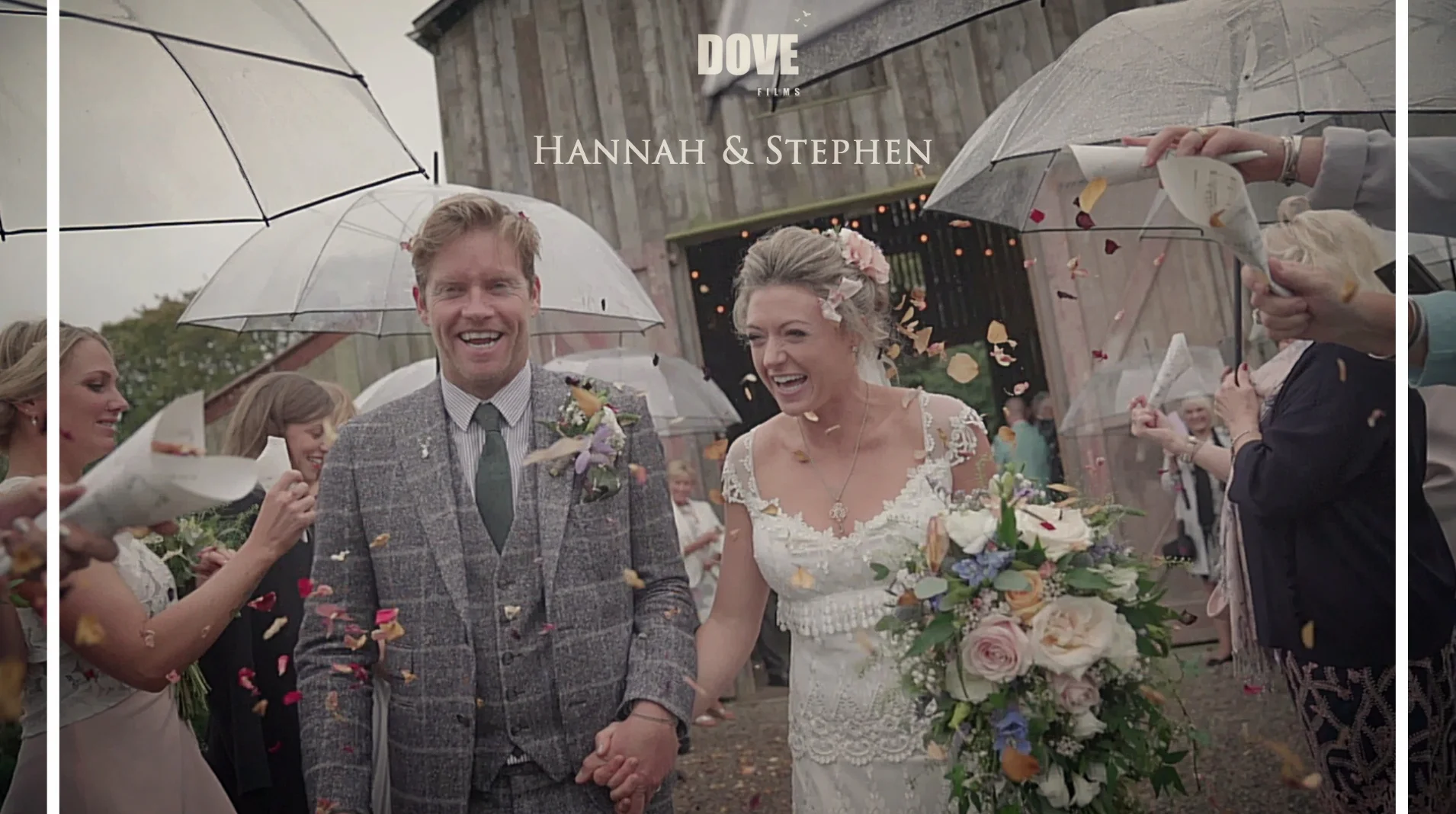 Hannah + Stephen Wedding Film, Nancarrow Farm - Cornwall
