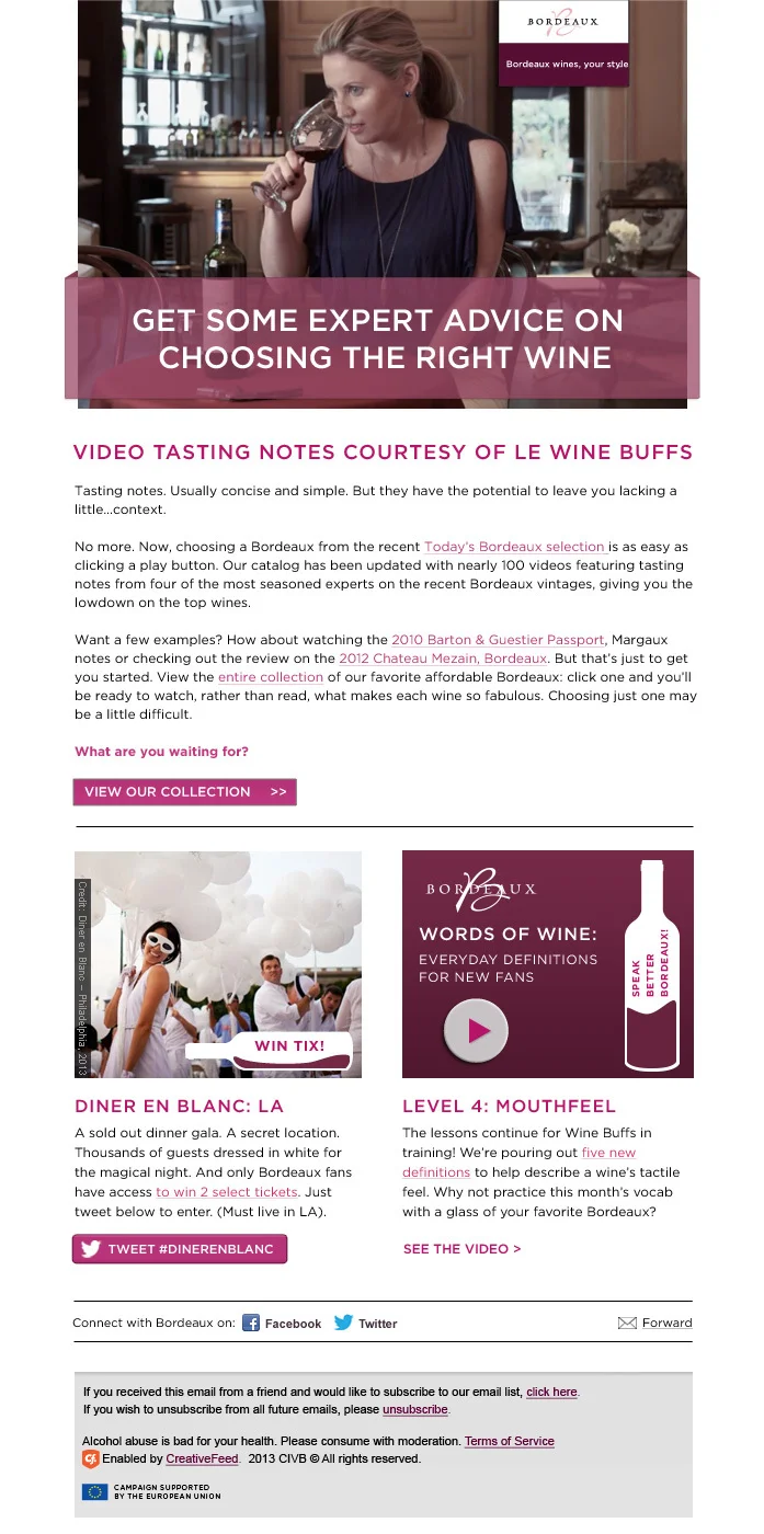 Email campaign