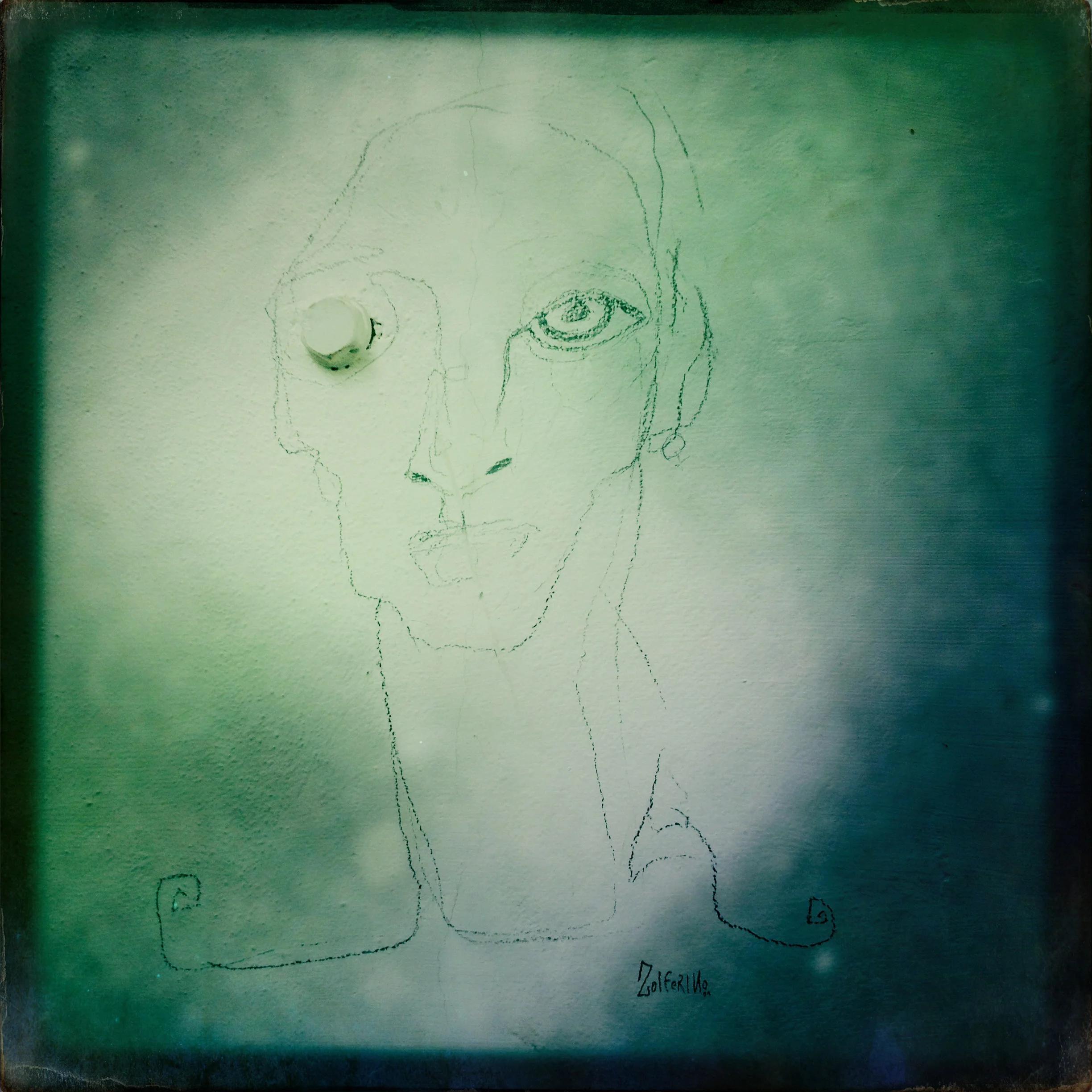 Graffiti im Männerklo