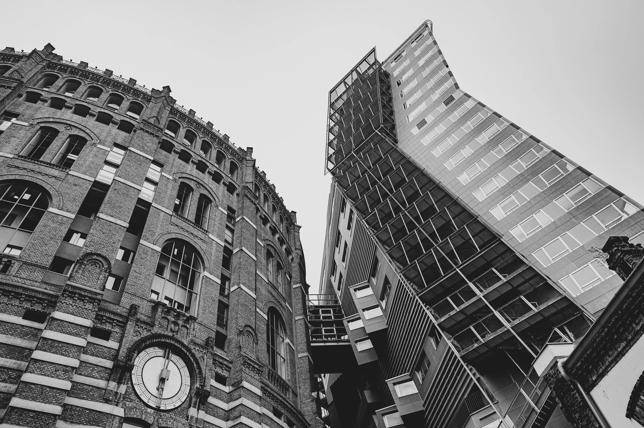 Die Gasometer von Simmering