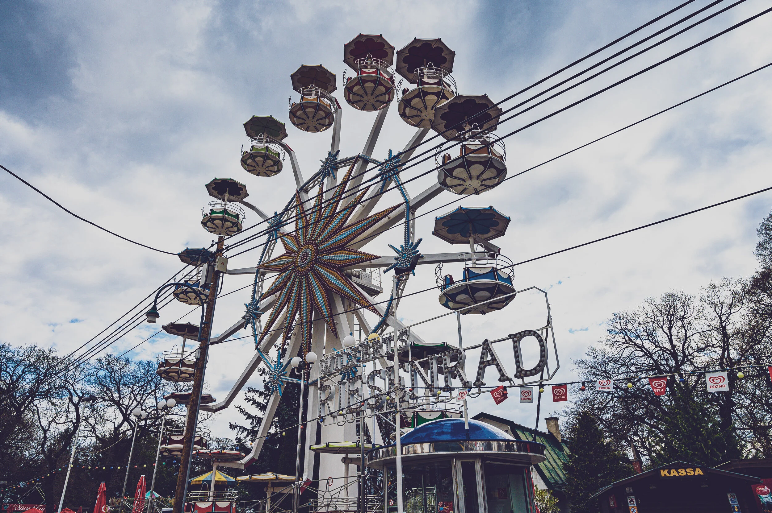 Der böhmische Prater in Wien im Dornröschenschlaf