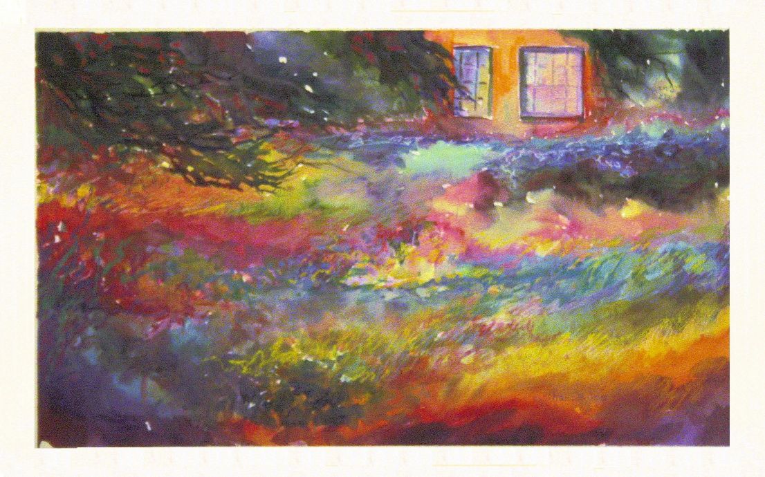      Nature Nuture - 16 x 20 watercolor  