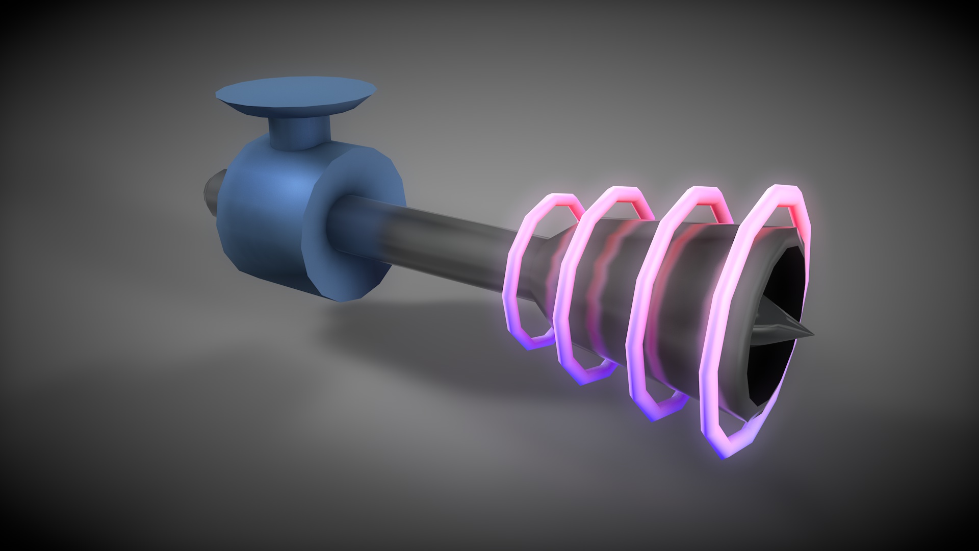 Gravity Gun made in Cinema 4D