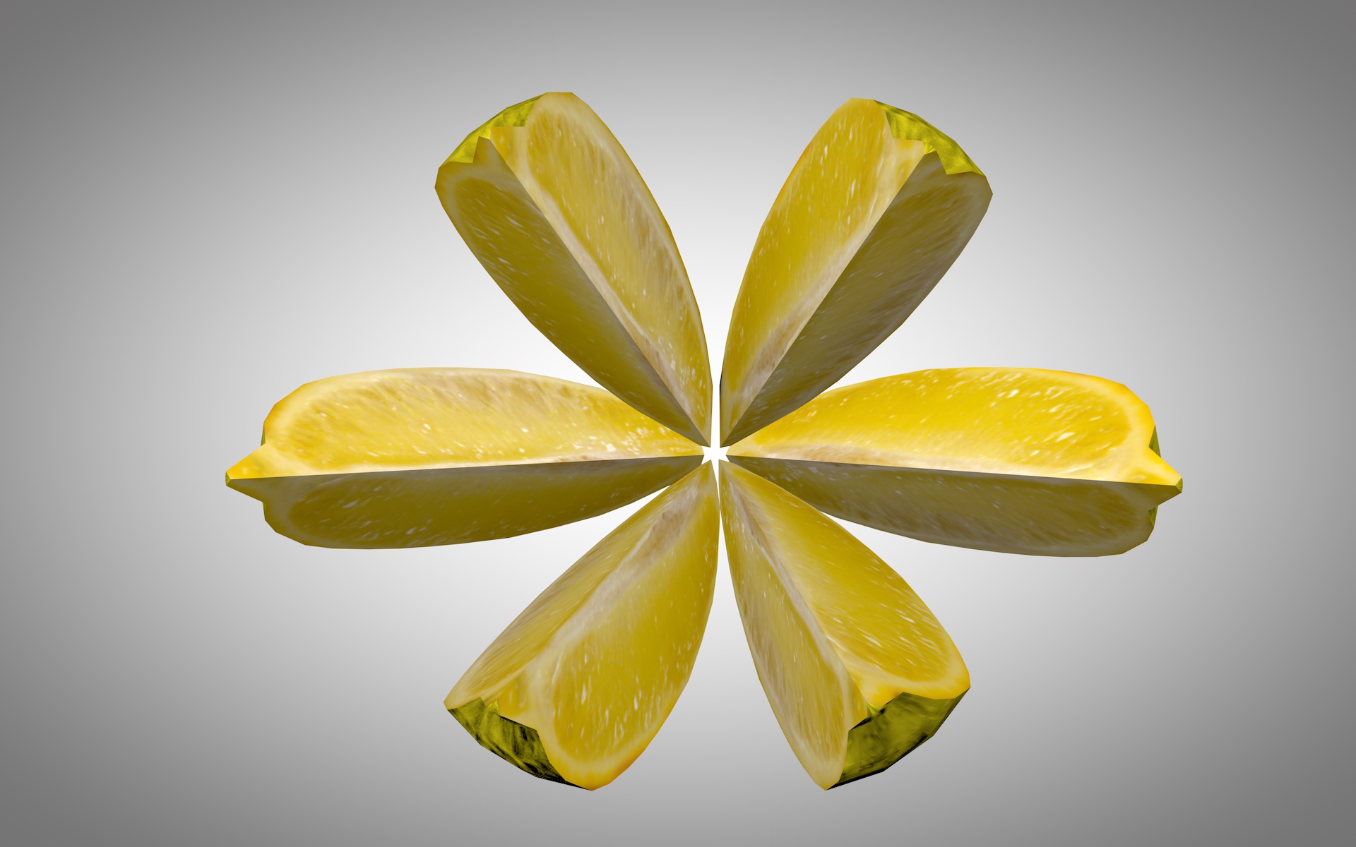 Lemon made in Cinema 4D for Fruit-Slinger App