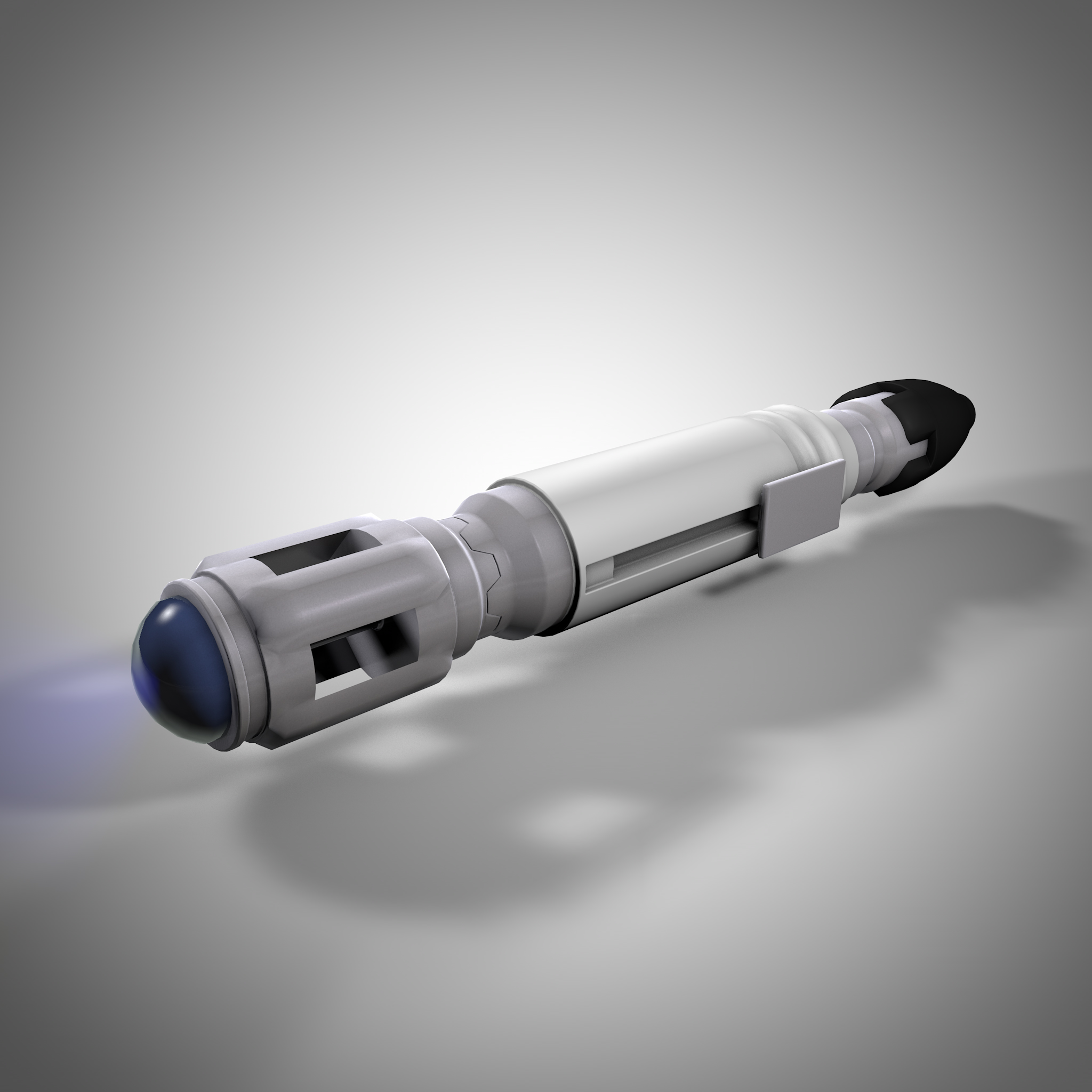 Sonic Screwdriver made in Cinema 4D