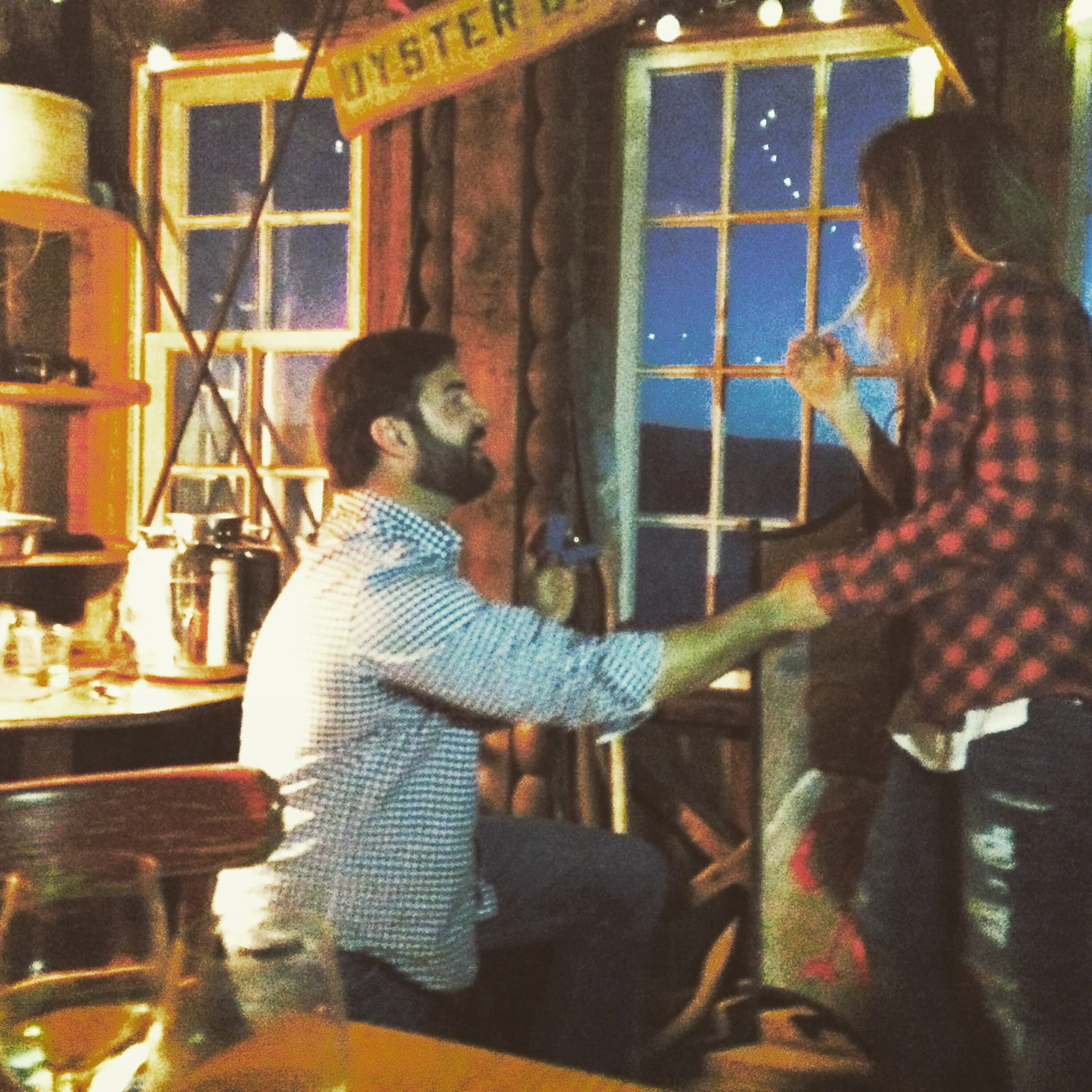 He asked if he could love me forever.