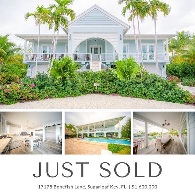 17178 Bonefish Lane, Sugarloaf Key, FL is #SOLD! &middot;

4BD/3.5BA | 2,517sf | 12,500sf lot | $1,600,000&middot;

Congratulations to our sellers and to the new owners of this amazing home located 20 minutes from #KeyWest!&middot; Contact @TeamSpott