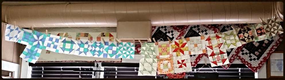 Moda sampler shuffle gets 'clotheslined' at RockingChairQuilts.com