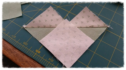 2 lines of stitching: