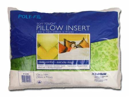 Soft Touch Pillow Insert by Fairfield, 12 inch x 16 inch