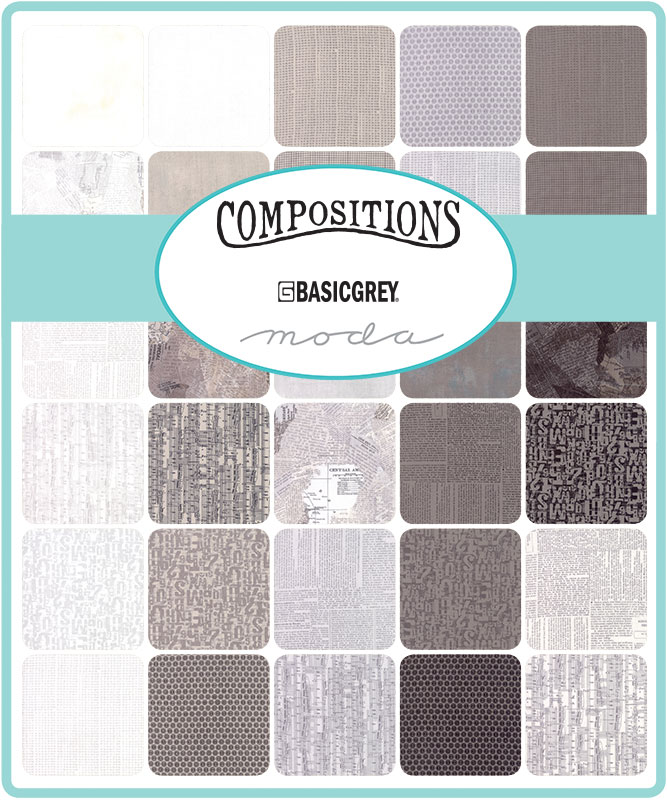 Moda Grunge Basics in Grey (Gray) Paper - 30150 360 – Cary Quilting Company