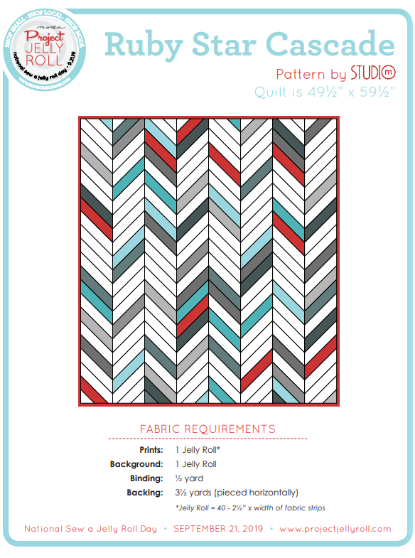 Ruby Star Cascade Jelly Roll Quilt Pattern Free Digital Download Rocking Chair Quilts Ruby Star Cascade Jelly Roll Quilt Pattern Free Digital Download Rocking Chair Quilts