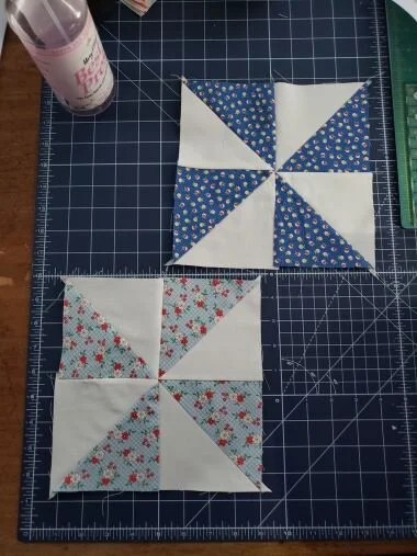 I decided on Pinwheels