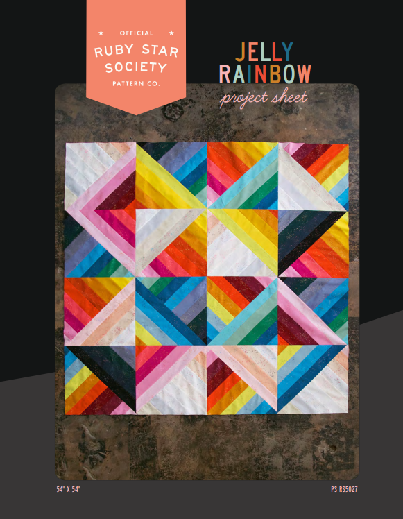 Jelly Rainbow Quilt Pattern Download — Rocking Chair Quilts