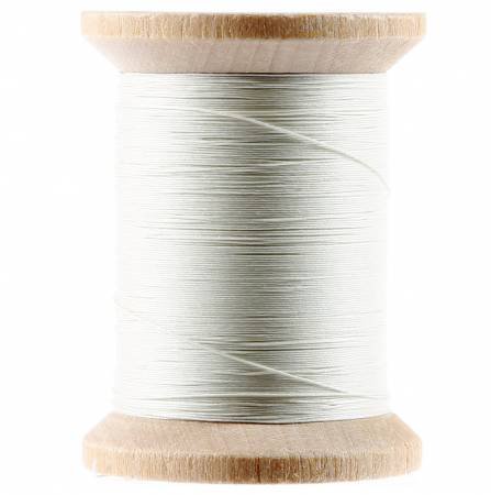 YLI 22901-WHT 2-Ply Soft 60wt Touch Cotton Thread, 1000 yd, White