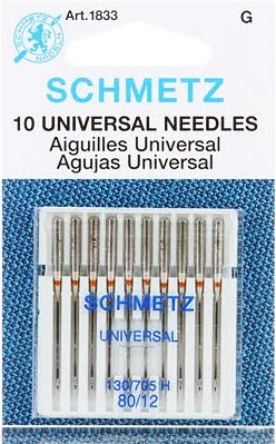 SCHMETZ Universal (130/705 H) Household Sewing Machine Needles
