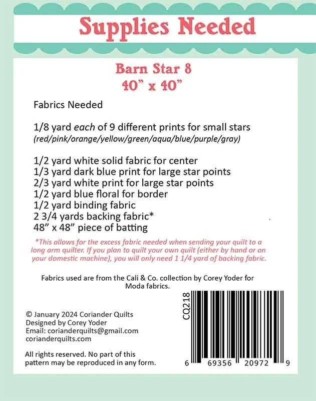 Cali & Co CQ 218 Barn Star 8 pattern back.jpg