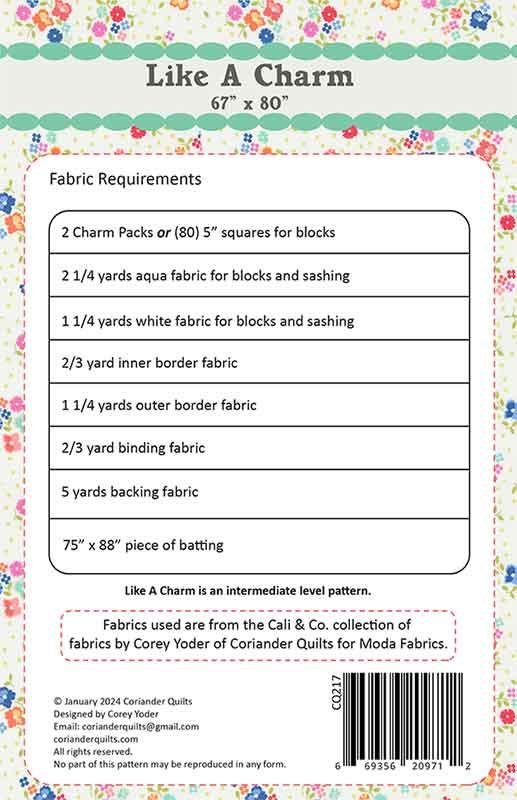 Cali & Co CQ 217 Like A Charm Pattern back.jpg