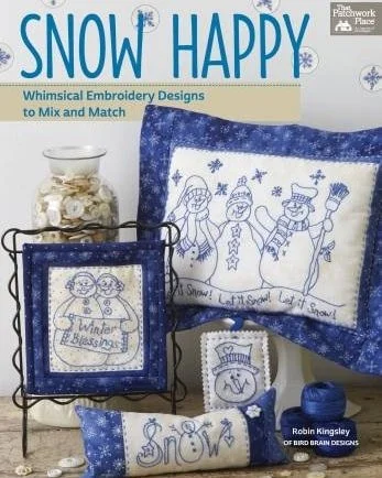 Our first Frost happened here last night and it has me thinking about some slow stitching projects for the season. Check out one of my favorite handwork books, blue work to be specific, but could be stitched in any color that makes you happy. ☺️
Snow