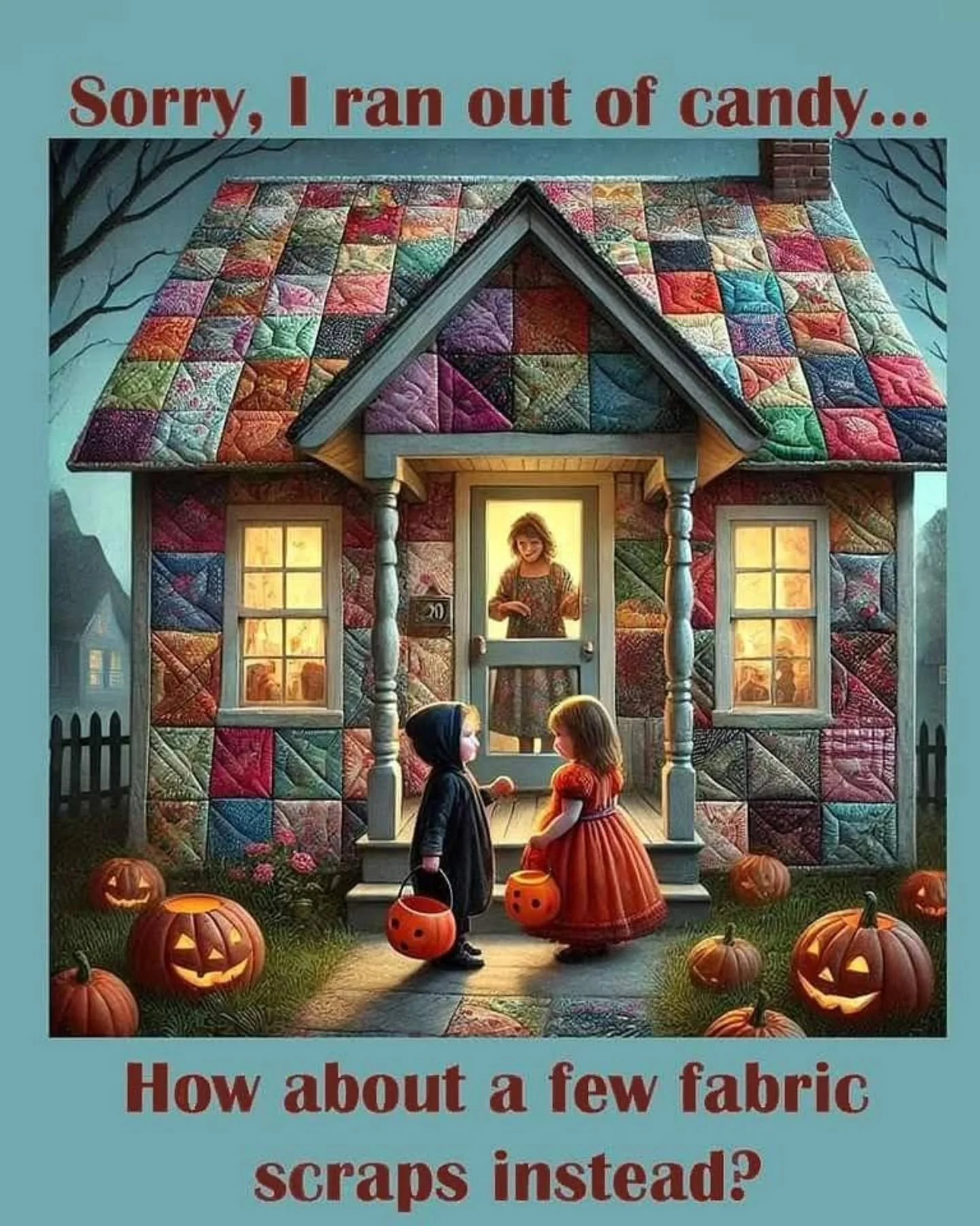 #quiltingdigest #happyhalloween  #livingonthequiltededgeoflife #enjoythesew #rockingchairquilts