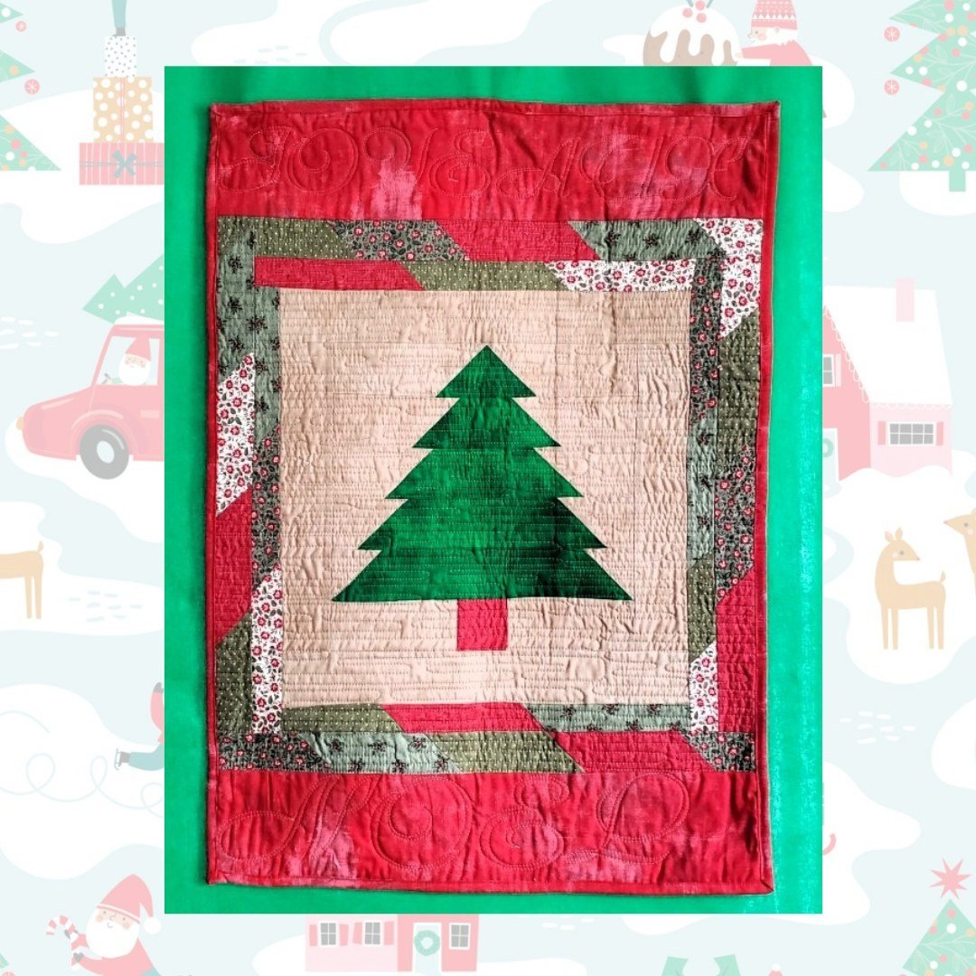 FREE PATTERN! 🎄⭐🎄⭐🎄
Standing Tree Quilt Block Pattern
A free pattern for you from Thread Village&reg;. Visit  the link in our bio Rocking Chair Quilts  Free Patterns. A quick project for your home or for gift giving too. Make multiple blocks and d