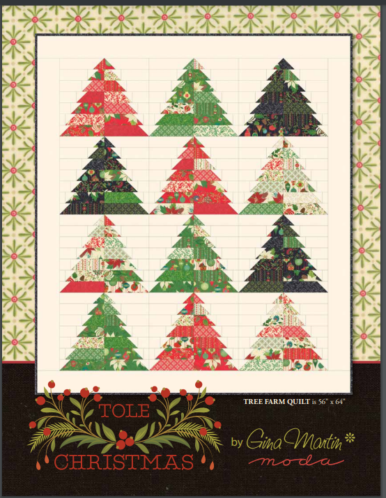 Toile Christmas Quilt Pattern.png