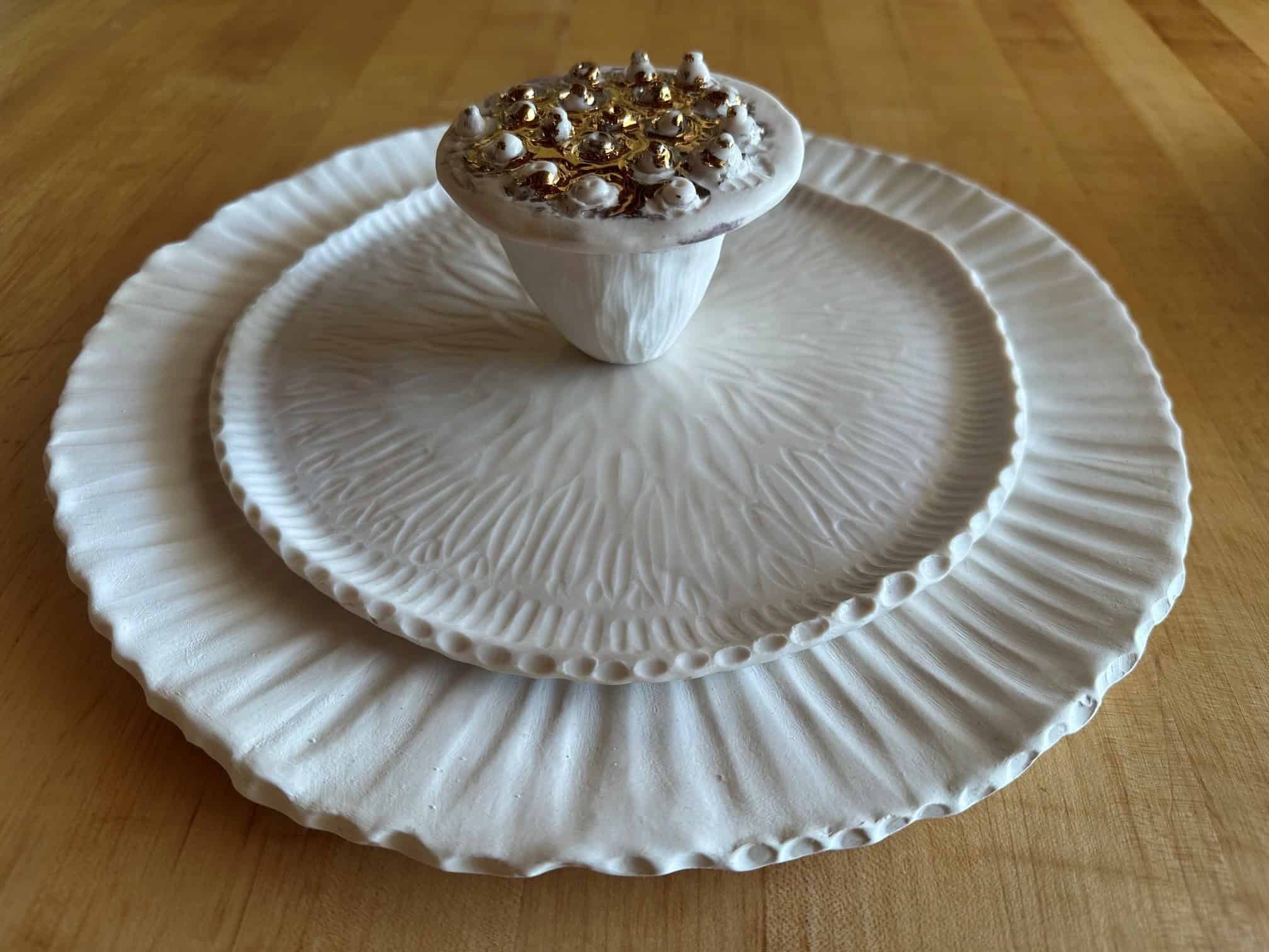 White porcelain Plate (2) and Tiny bowl set_1.jpg
