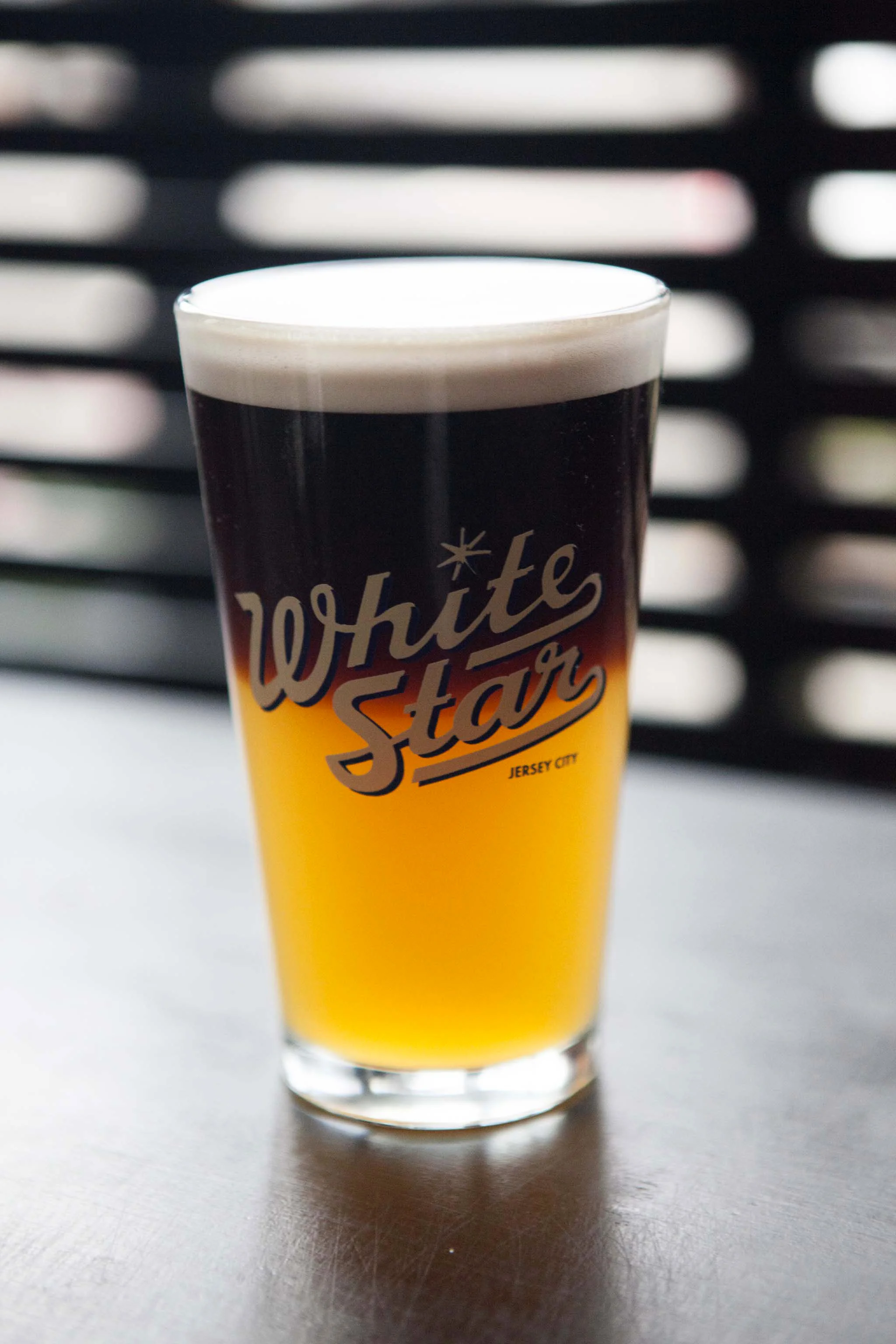 White Star Pint Glass