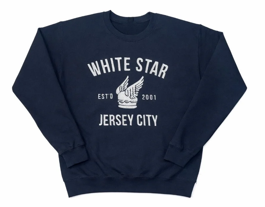 White Star Black Sweatshirt