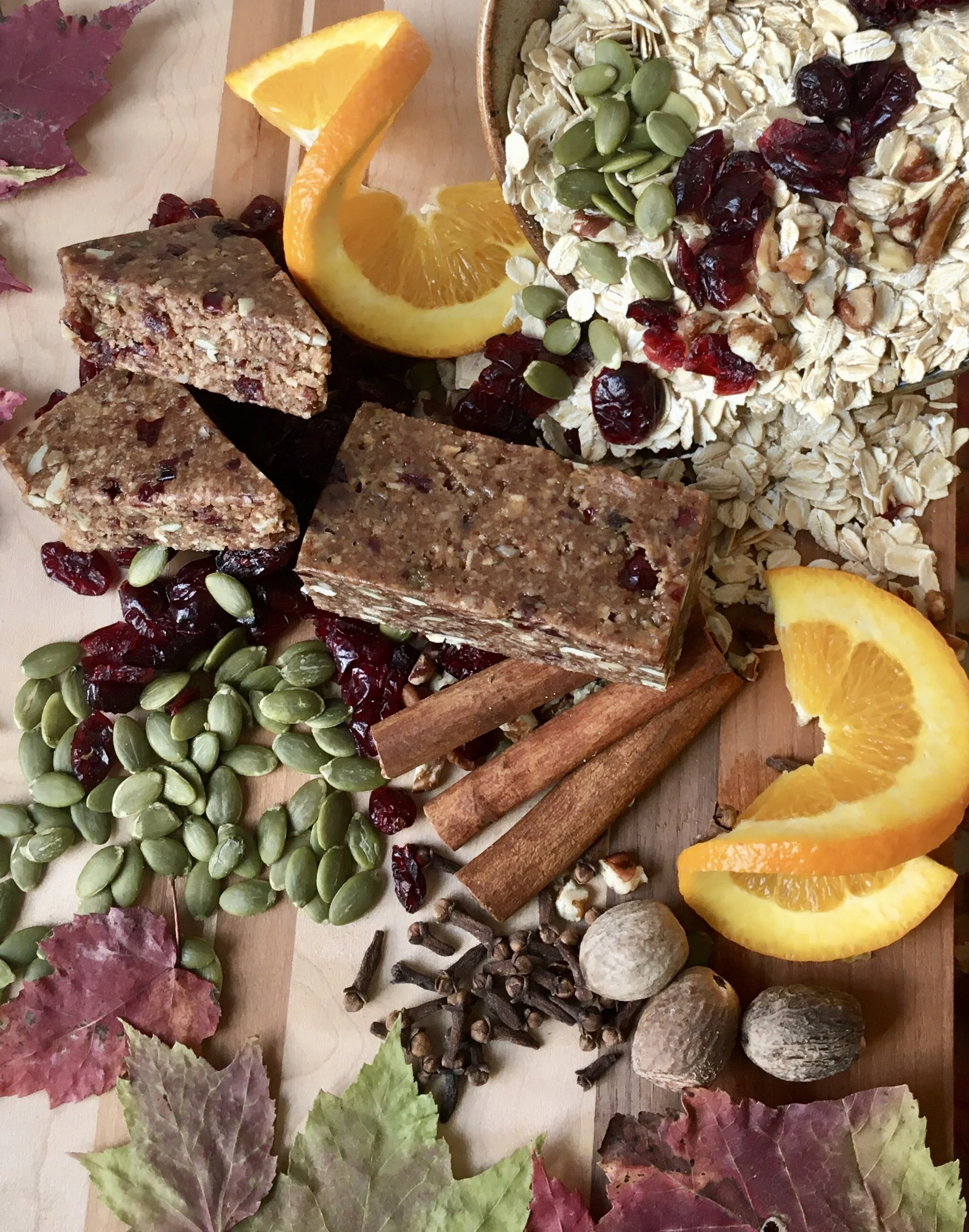 SeasonOWL energy bar ingredients