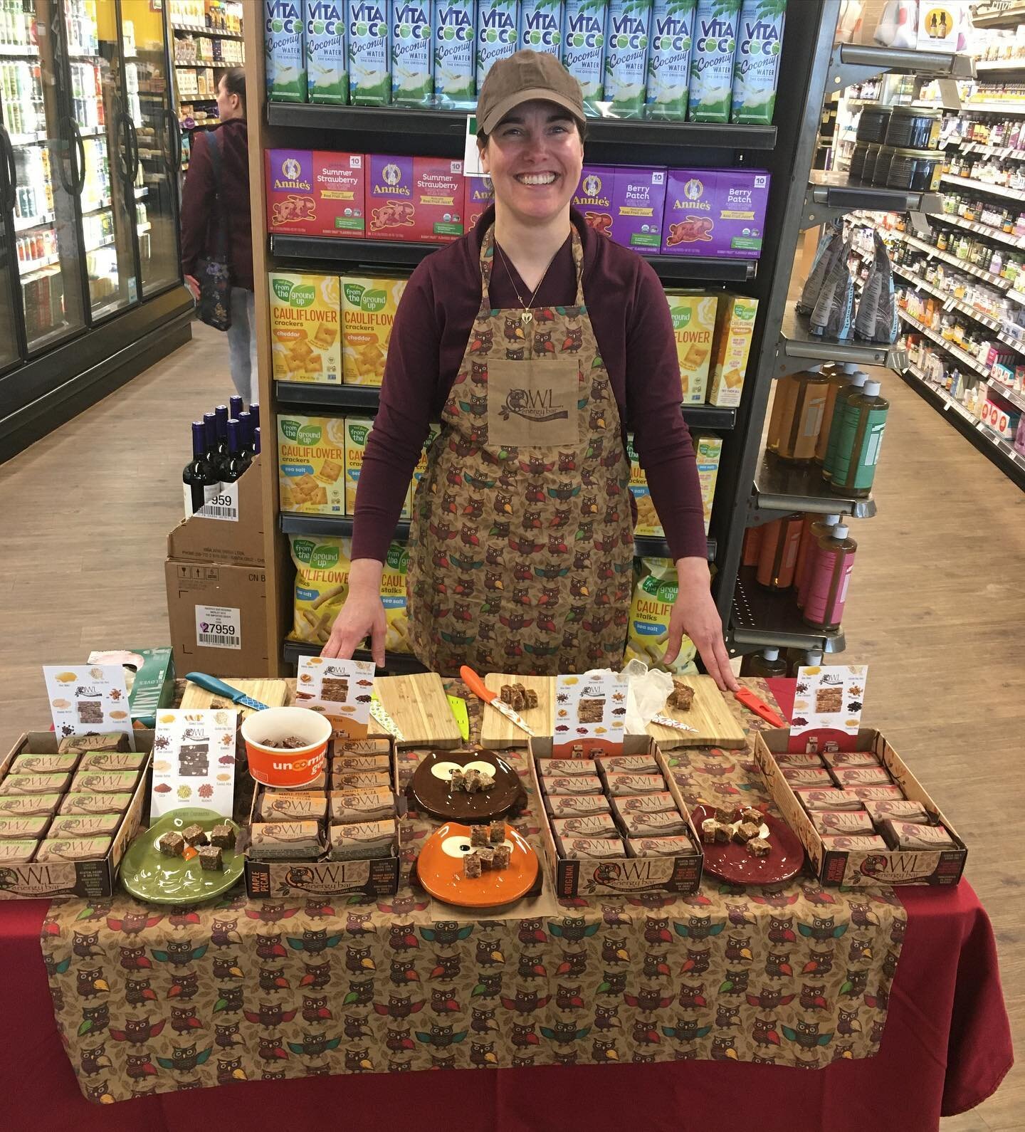 Demo from 3:30-6pm @monadnockcoop come eat samples and meet the maker!