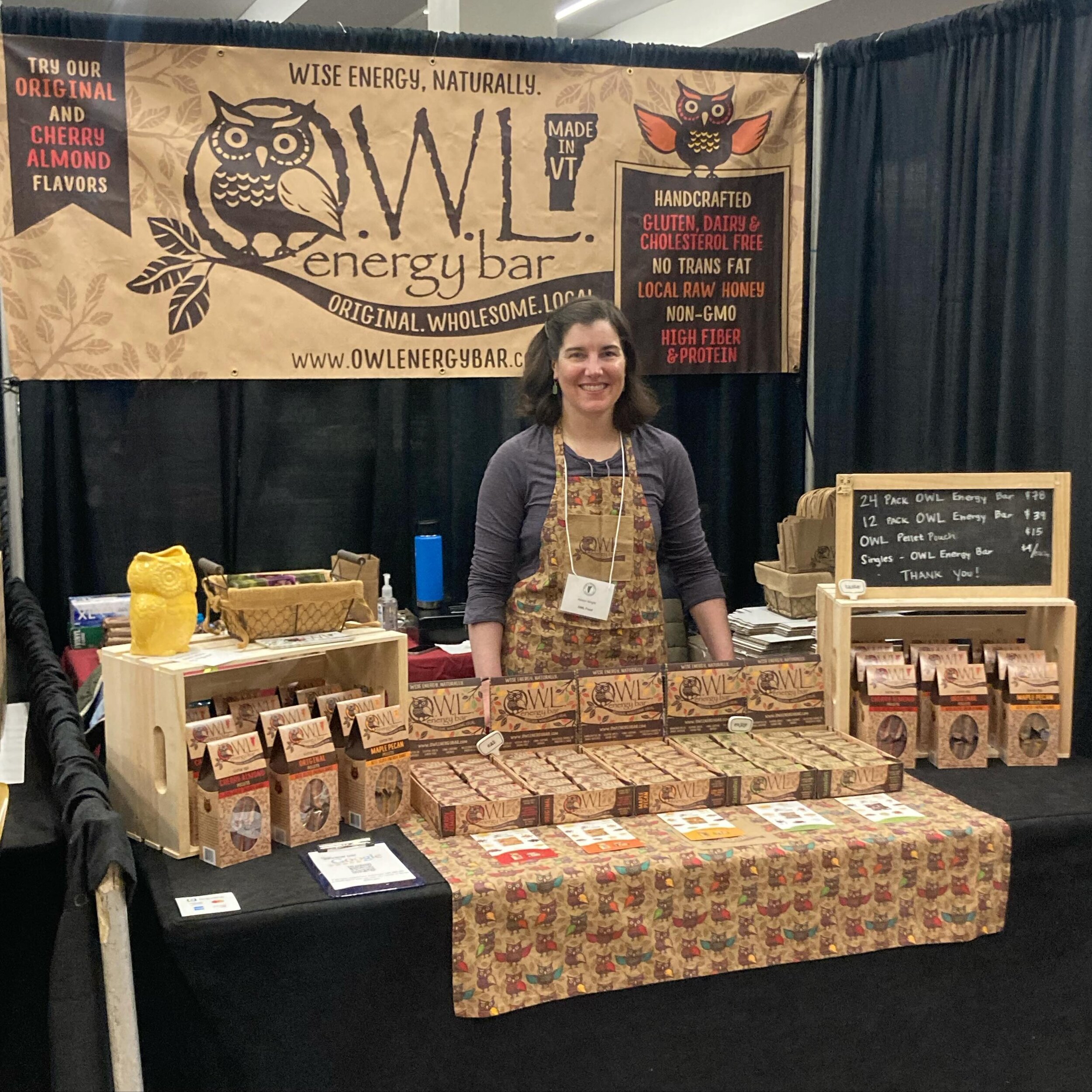 Alli and Seth are set up in Burlington, Vermont for the Made in Vermont Marketplace this weekend. You can find us at the DoubleTree Inn Hilton 870 Williston Rd, South Burlington, VT.  We will be here 9-5 today (Saturday) and 10-4 tomorrow (Sunday). C