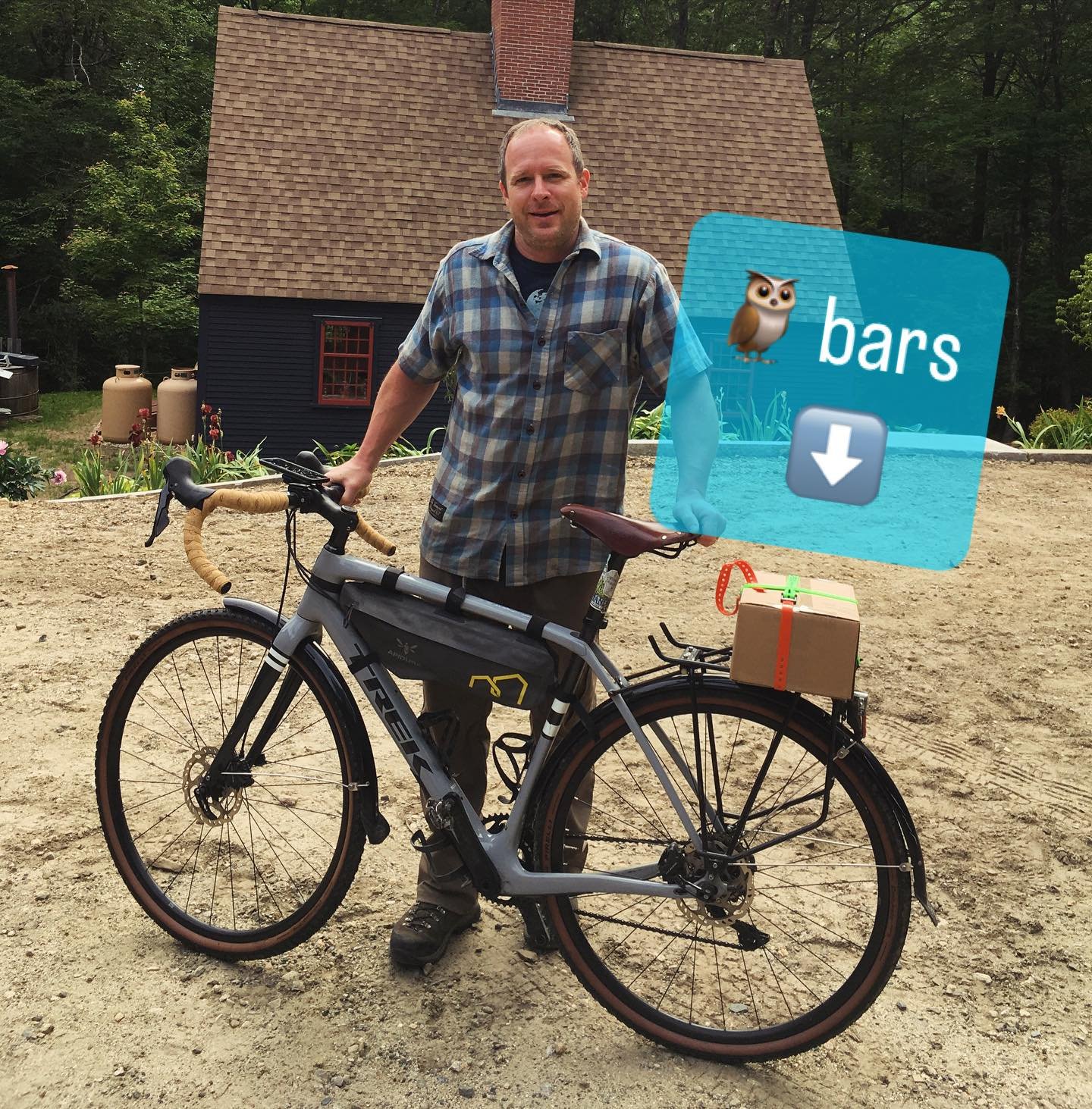Seth&rsquo;s favorite time of year! When we have a local OWL bar delivery, we don&rsquo;t hesitate to hop on our bikes and pedal the order over.  Get outside, get the heart rate up, stay energized!
#biking #getoutside #delivery #takethelongway #biked