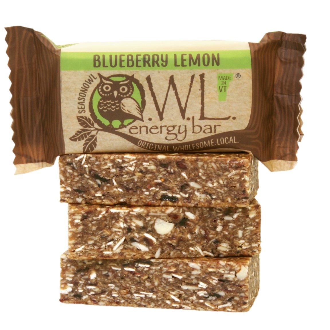 Returning for the Summer season, fan-favorite Blueberry Lemon.
 
This limited edition flavor features almond butter combined with a refreshing twist of lemon infused raw honey. Accompanied by a generous amount of blueberries, certified organic gluten