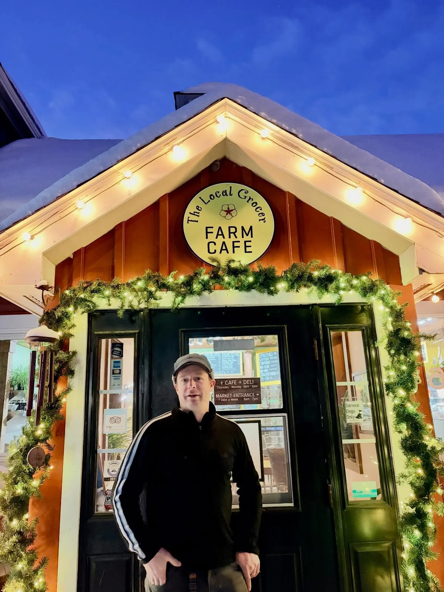 Stockist spotlight: @thelocalgrocer in Conway, NH.  We stopped in to visit our longtime (eleven years!) partner this weekend on the way to ski at the blissfully independent Black Mountain Ski Area. We were greeted with beautiful displays of holiday g