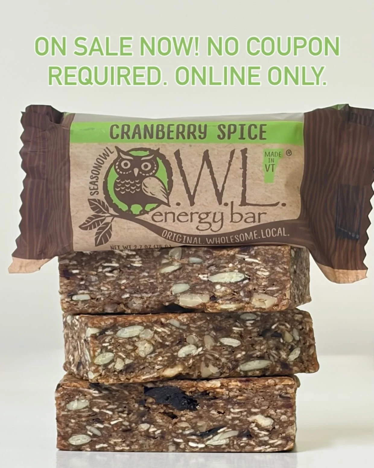It doesn&rsquo;t seem like winter will be leaving anytime soon, but our Cranberry Spice flavor will. In a few short weeks we will be launching our Spring SeasonOWL flavor.

If you haven&rsquo;t tried our Winter flavor yet, or have tried it and LOVE i