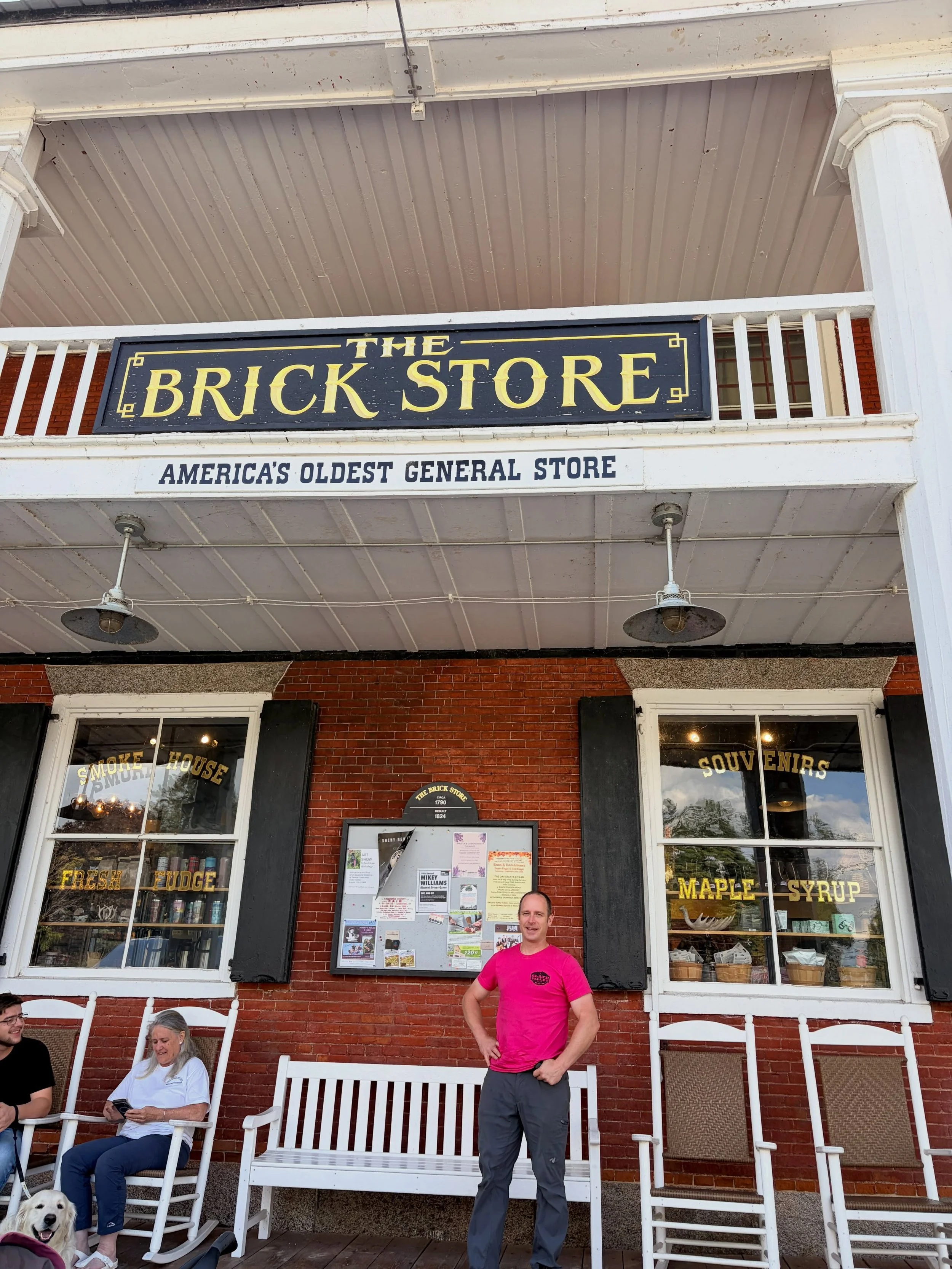 🦉 bar delivery day! Our delivery route took us into New Hampshire and northern Vermont.  Our favorite stop was @bathbrickstore for maple creemees. This is America&rsquo;s oldest general store and is located in Bath, NH.  Elisabeth just reopened the 
