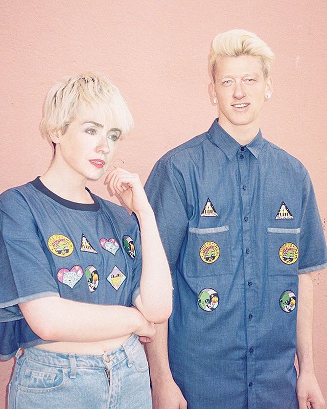 billary 💙 @tictail 👕👖👽 #hipsterhillary #usa