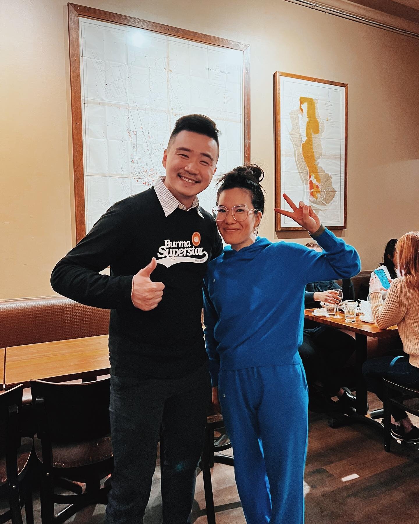 Ali Wong came and dine with us! What a Wonderful Christmas present for the Burma Superstar 🤎💛
.
.
.
.
.
.
.
#burmasuperstar #aliwong #babycobra #aliwongbabycobra #alwaysbemymaybe #burmesefood #myammar #sanfranciscorestaurants #sffeedfeed #feedfeed